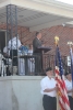 Township Mayor Wilkie addresses Memorial Day gathering.